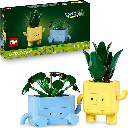 LEGO BOTANICALS Happy Plants (Piantine Felici) – 10349 (Box: 14×26 cm)…x4
